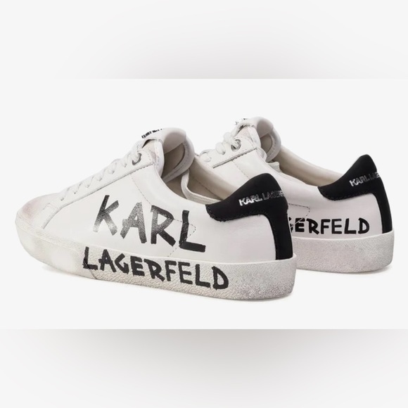 Karl Lagerfeld Baskets Et Sneakers Skool Brush - Picture 3 of 6
